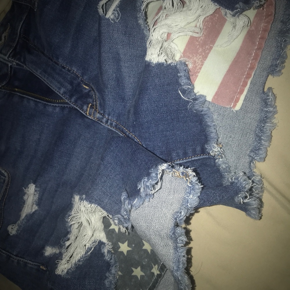 American Flag Shorts